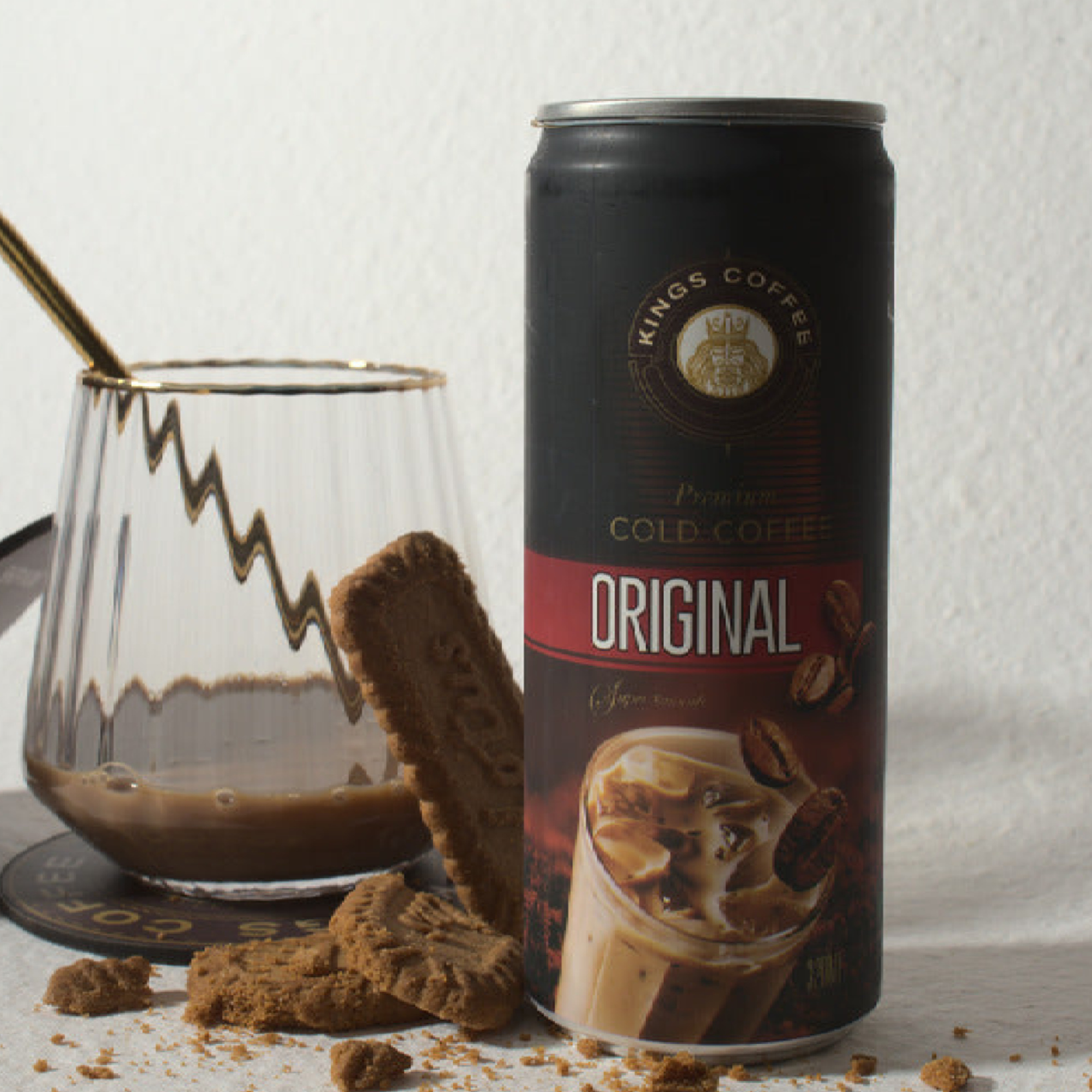 Kings coffee Super Smooth Original can 280ml