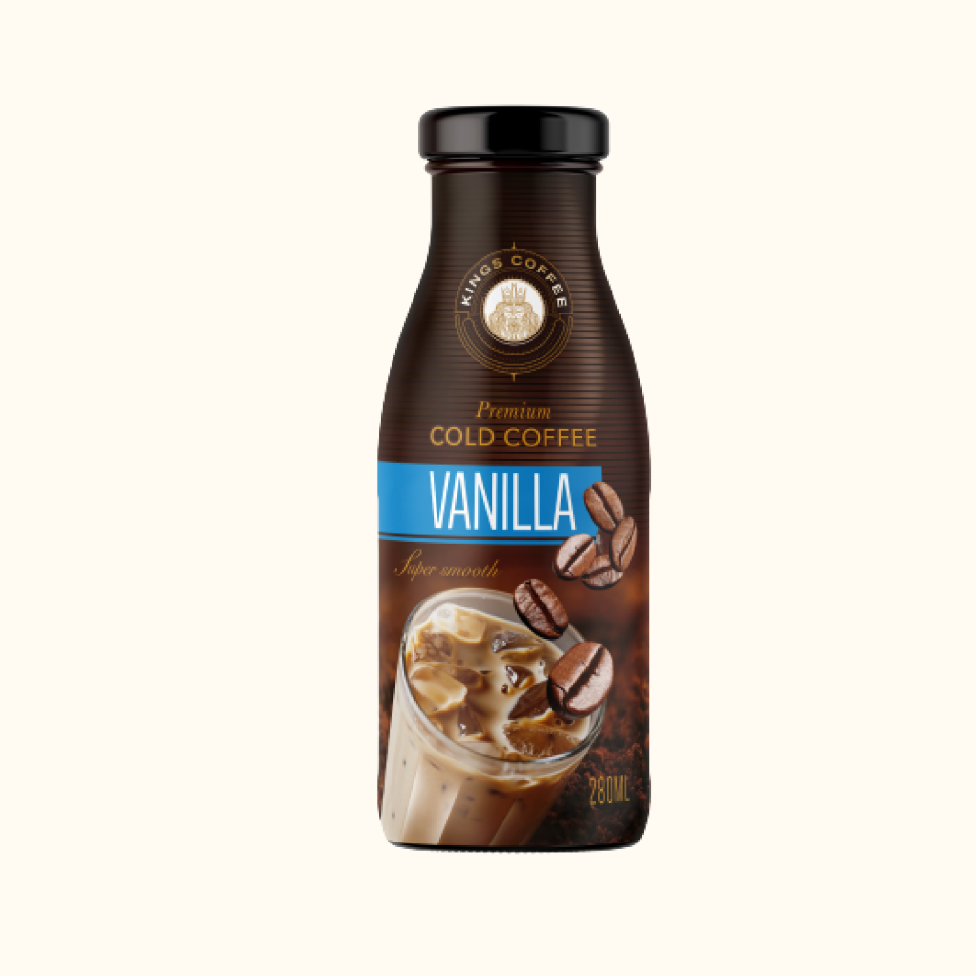 Kings Coffee Vanilla Super Smooth 280ml