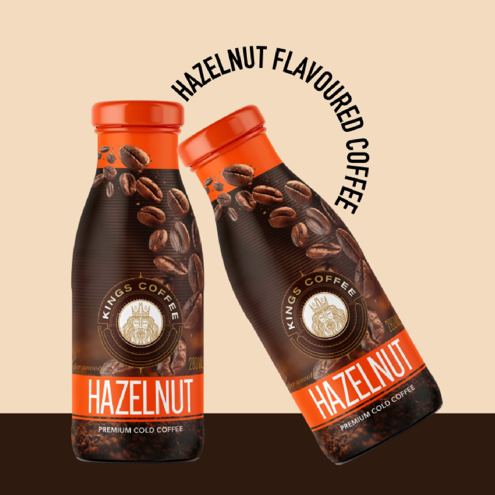 Kings coffee Hazelnut Super smooth 280ml