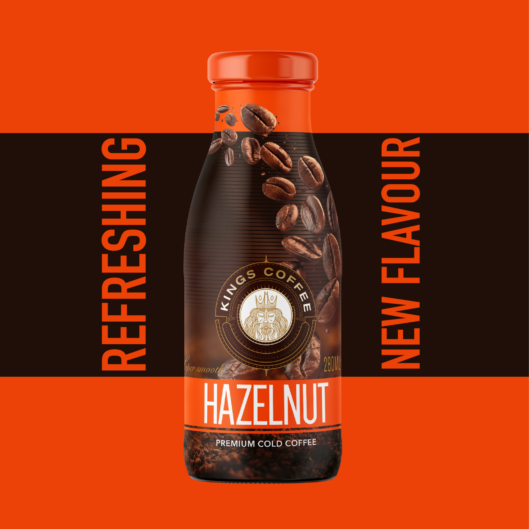 Kings coffee Hazelnut Super smooth 280ml