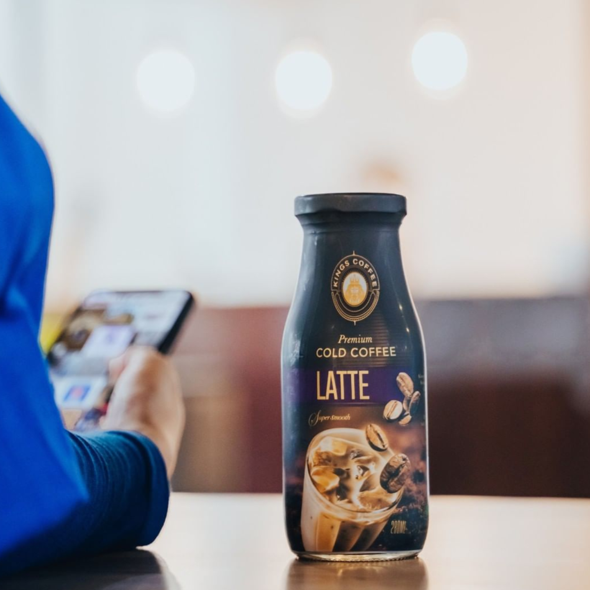 Kings Coffee Latte Super Smooth 280ml