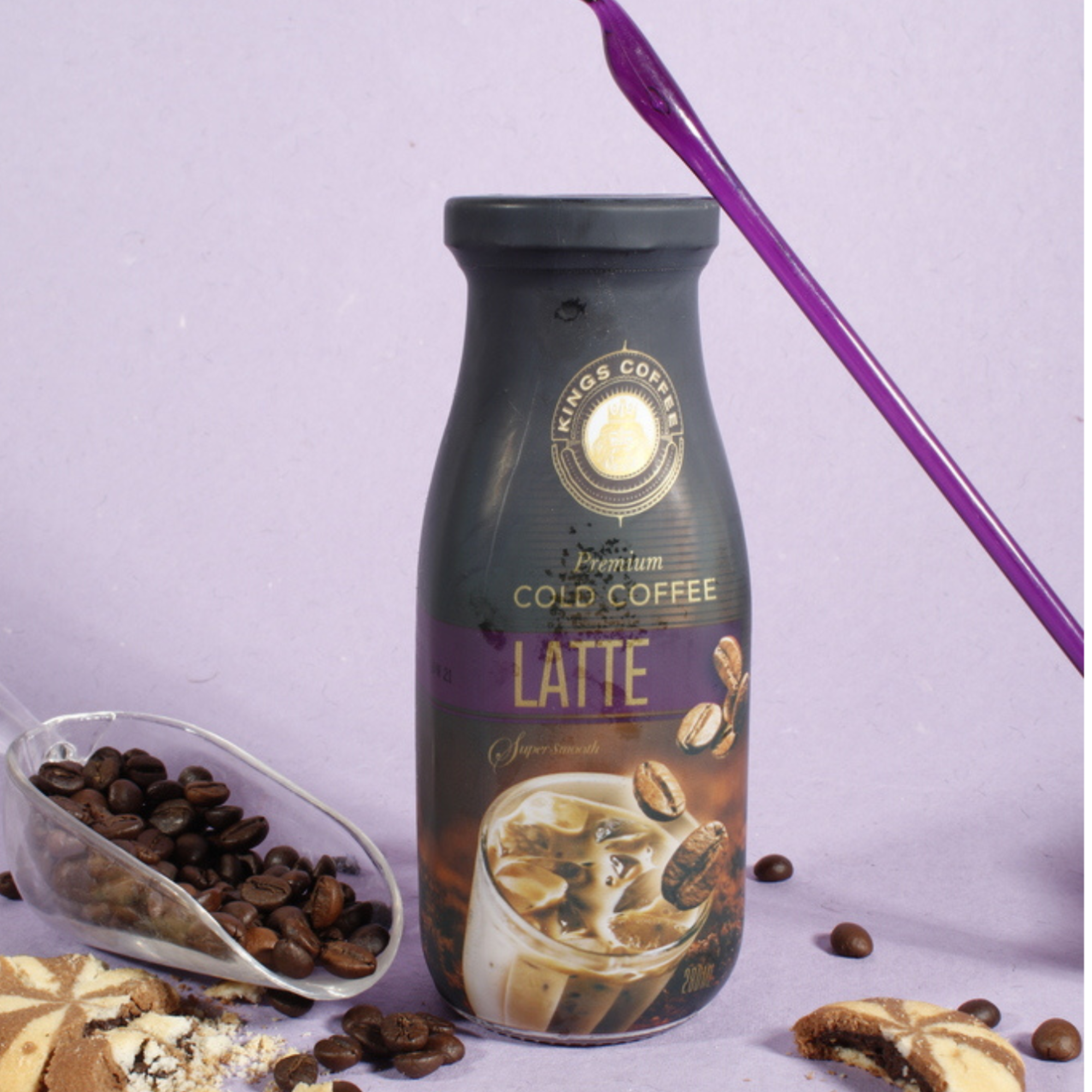 Kings Coffee Latte Super Smooth 280ml